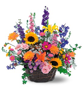 Summertime Sensation Basket  Basket Arrangement