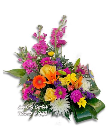 Sun City Garden Floral Arrangement  in Sun City Center, FL | SUN CITY CENTER FLOWERS AND GIFTS