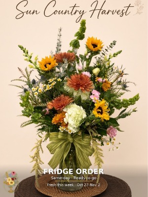 Sun Country Harvest Fridge Order