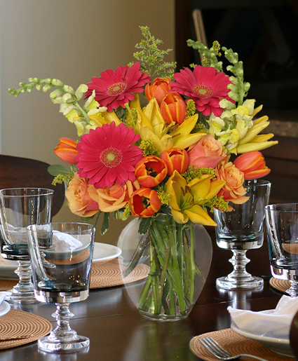Sun-Drenched Color Lifestyle Arrangement
