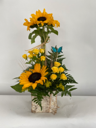 Sun flower bouquet  Floral arrangement 