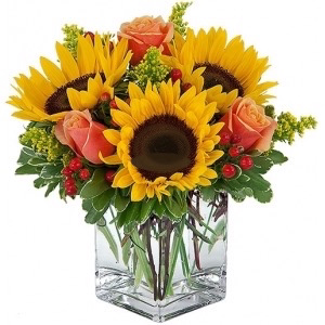 Sun Kissed Floral Arrangment