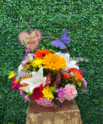 Sun-Kissed Garden Basket 