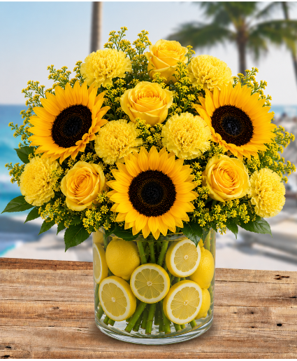 Sun-Kissed Lemon Elegance Call Us for Faster Service & Daily Specials: (915) 303-8500 Text Us to Order Anytime: (915) 505-3708 Your trusted source for Flowers & Delivery in El Paso TX