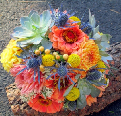 Sun & Sand Bridal Bouquet