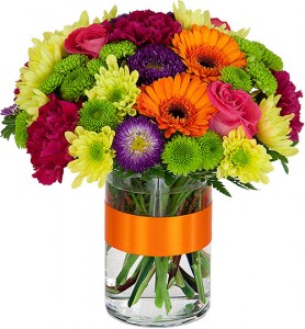 Sunburst Vase Arrangement