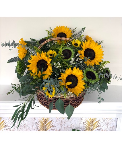 Sunflower basket Basket 