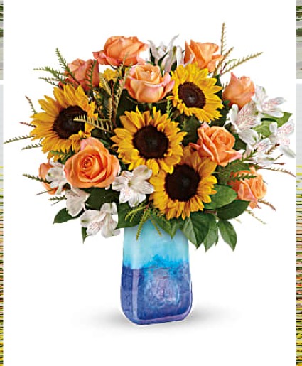 Sunflower Beauty Bouquet assorted flowers