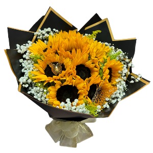 Bouquet of sunflowers 