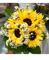 SUNFLOWER BOUQUET BRIDAL BOUQUET