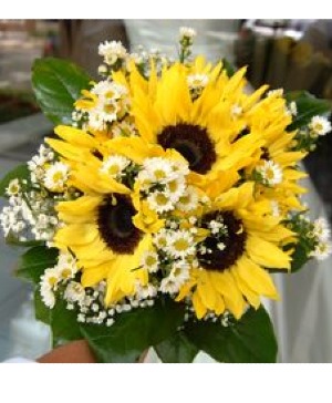 SUNFLOWER BOUQUET BRIDAL BOUQUET