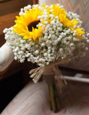 Sunflower Bouquet Perfect for Bridesmaids in Canon City, CO | TOUCH OF LOVE FLORIST AND WEDDINGS