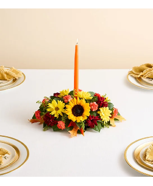 sunflower centerpiece Floral Design