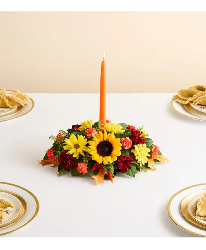 sunflower centerpiece Floral Design