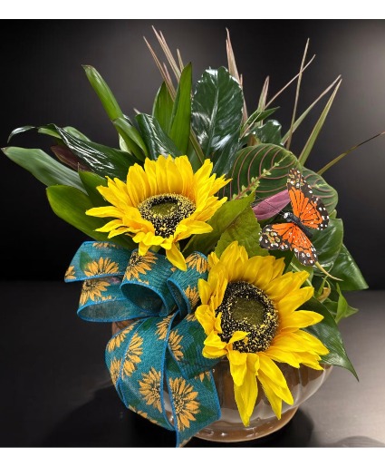 SunFlower Dish Garden