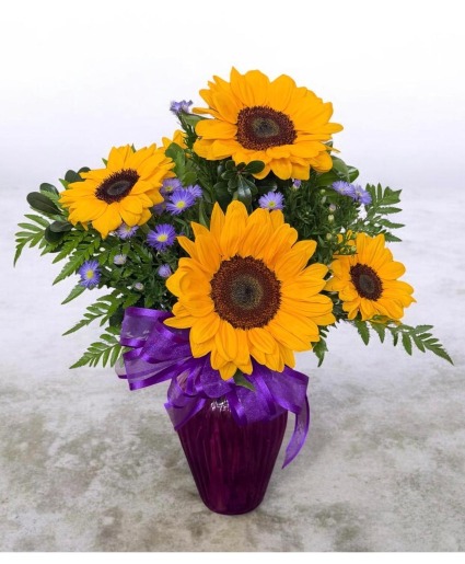 Sunflower Dreams Vase Arrangement