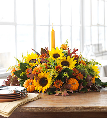 SUNFLOWER GALA CENTERPIECE  