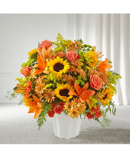 Sunflower illuminate the soul Funeral