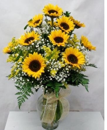 Sunflower Medley   in Granger, IN | Yellow Rose Florist And Flower Basket