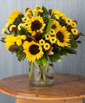 Sunflower Medley  Flower Arrangement