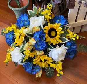 Sunflower Mix Saddle (Silk) 