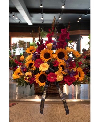 Sunflower Send Off Bold and Colorful