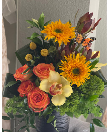 Sunflower Splash  in Irvine, CA | Faith And Blooms by Lily Fiore