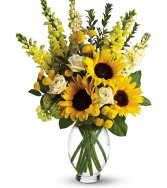 SUNFLOWER SUNRISE Vase arrangement