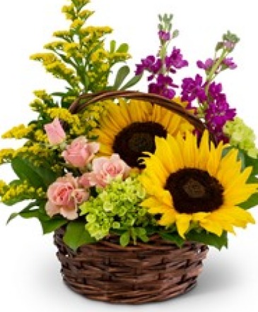 Sunflower woodlands  in Presque Isle, ME | COOK FLORIST, INC.