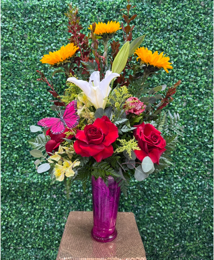 Sunflowers and Roses Fusion 