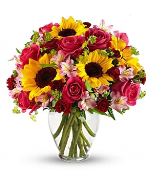 Sunflowers and Roses Sunflowers and Roses 