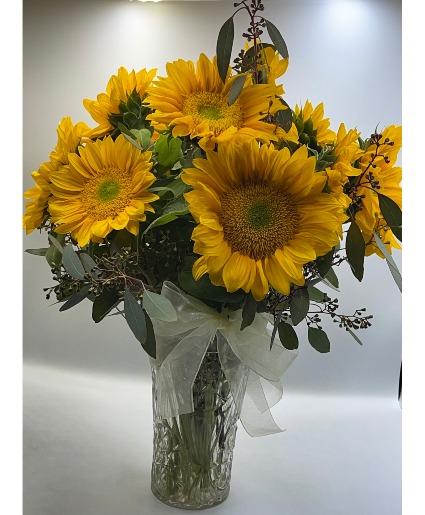 SUNFLOWERS IN BLOOM FRESH FLOWERS 