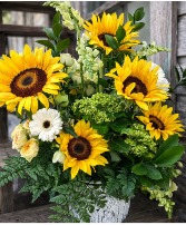 Sunlit Garden Floral Arrangement