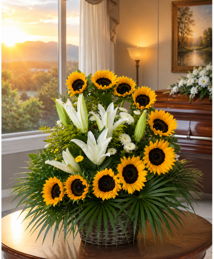 Sunlit Garden of Remembrance Call Us for Faster Service & Daily Specials: (915) 303-8500 Text Us to Order Anytime: (915) 505-3708 Your trusted source for Flowers & Delivery in El Paso TX 