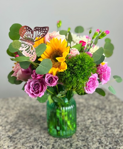 The Sweet Surprise CLEAR VASE