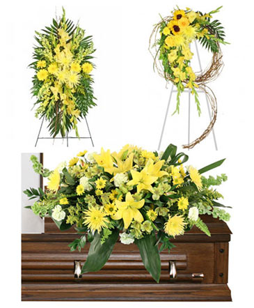 Sunlit Memorial Sympathy Collection in Ozone Park, NY | Heavenly Florist
