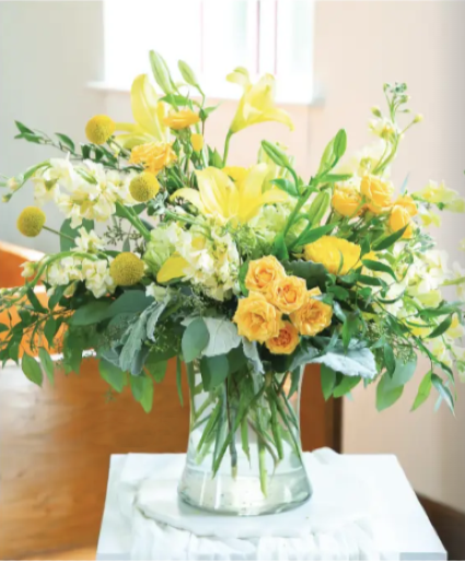 Sunlit Memories Funeral Flowers