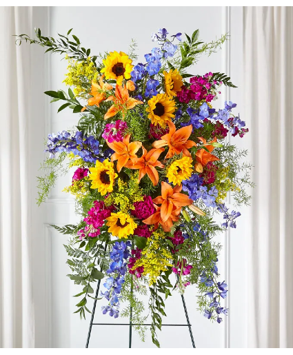 Sunlit Memories Standing Spray 
