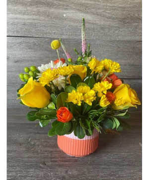 Sunny and citrusy  