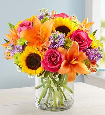 Thinking 0f You vase bouquet