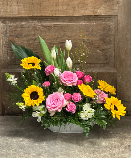 Sunny Day Dish Arrangement