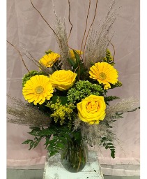 St. James Sunny Days Vase Arrangement