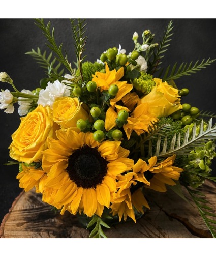 SUNNY DAYS vase