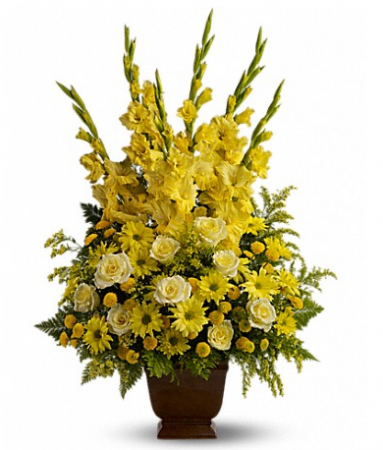 Sunny Memories Sympathy Arrangement