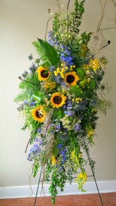 Sunny Sentimentals Standing Spray