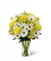 Sunny Sentiments Bouquet Vased Arrangement