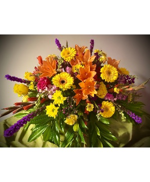Sunrise Remembrance  Casket Spray 