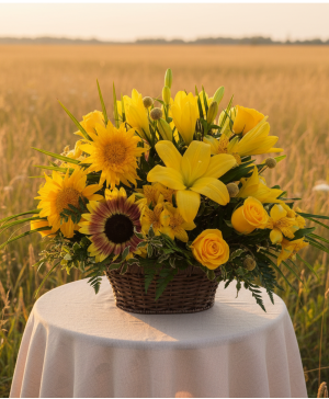 Sunrise Splendor Flower Arrangement