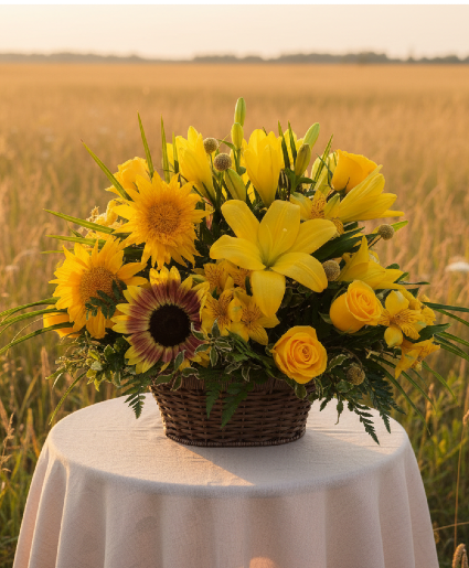 Sunrise Splendor Flower Arrangement