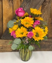 Sunrise Sunflowers Flower Arrangement